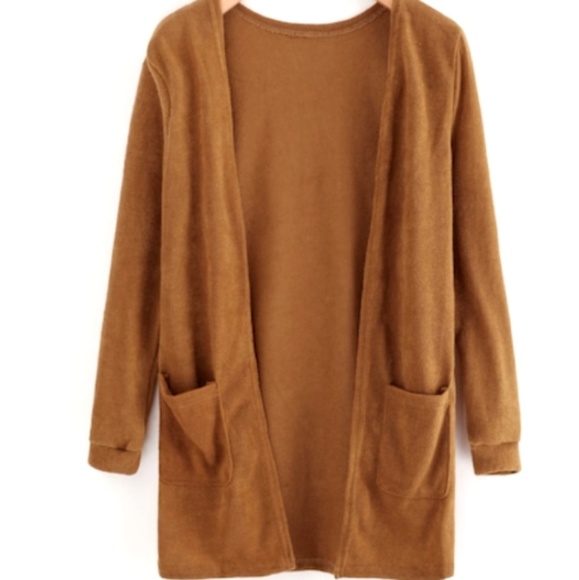 Sweaters - Open Front Cardigan